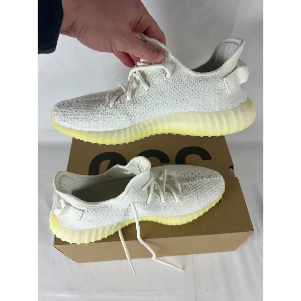 Adidas Yeezy Boost 350 V2 Low Cream White / Triple White Size 11.5 CP9366 w/ Box